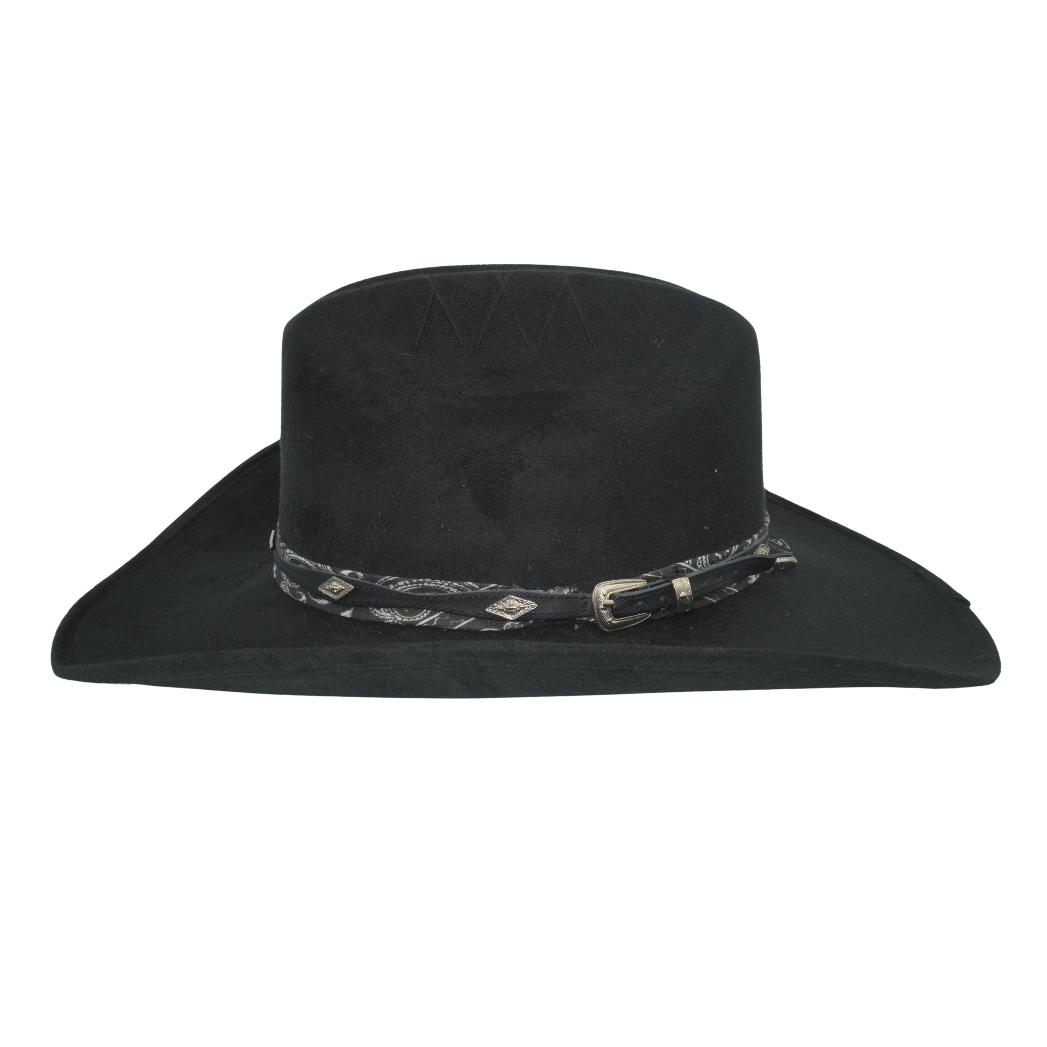 TEXANA BLACK SUEDE