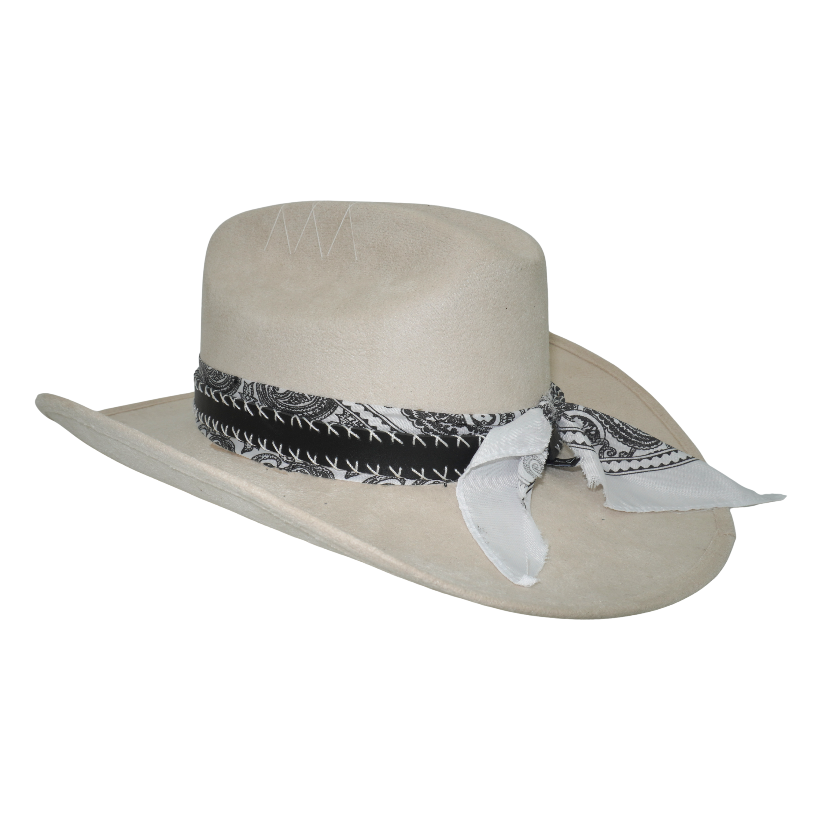 TEXANA WHITE SUEDE