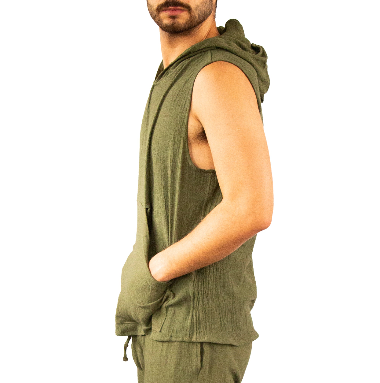 HOODED SHIRT