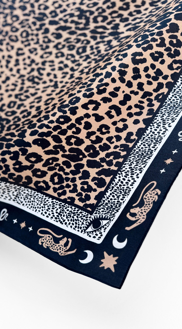 JAGUAR SILK SARONG JAGUAR ANIMAL PRINT