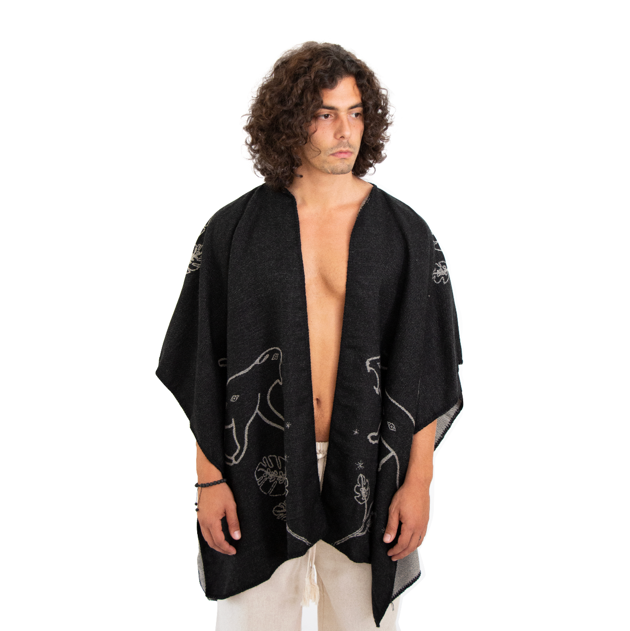 PONCHO VALLADOLID GRAY