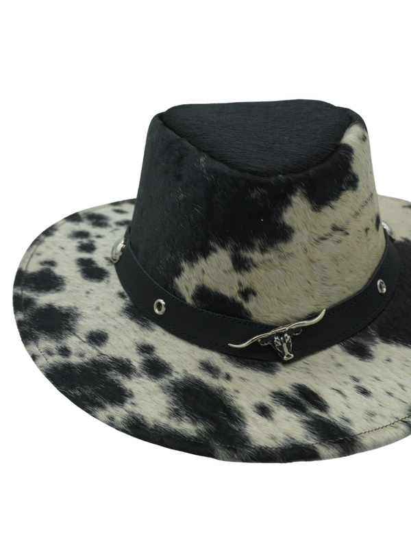 COWHIDE LEATHER HAT
