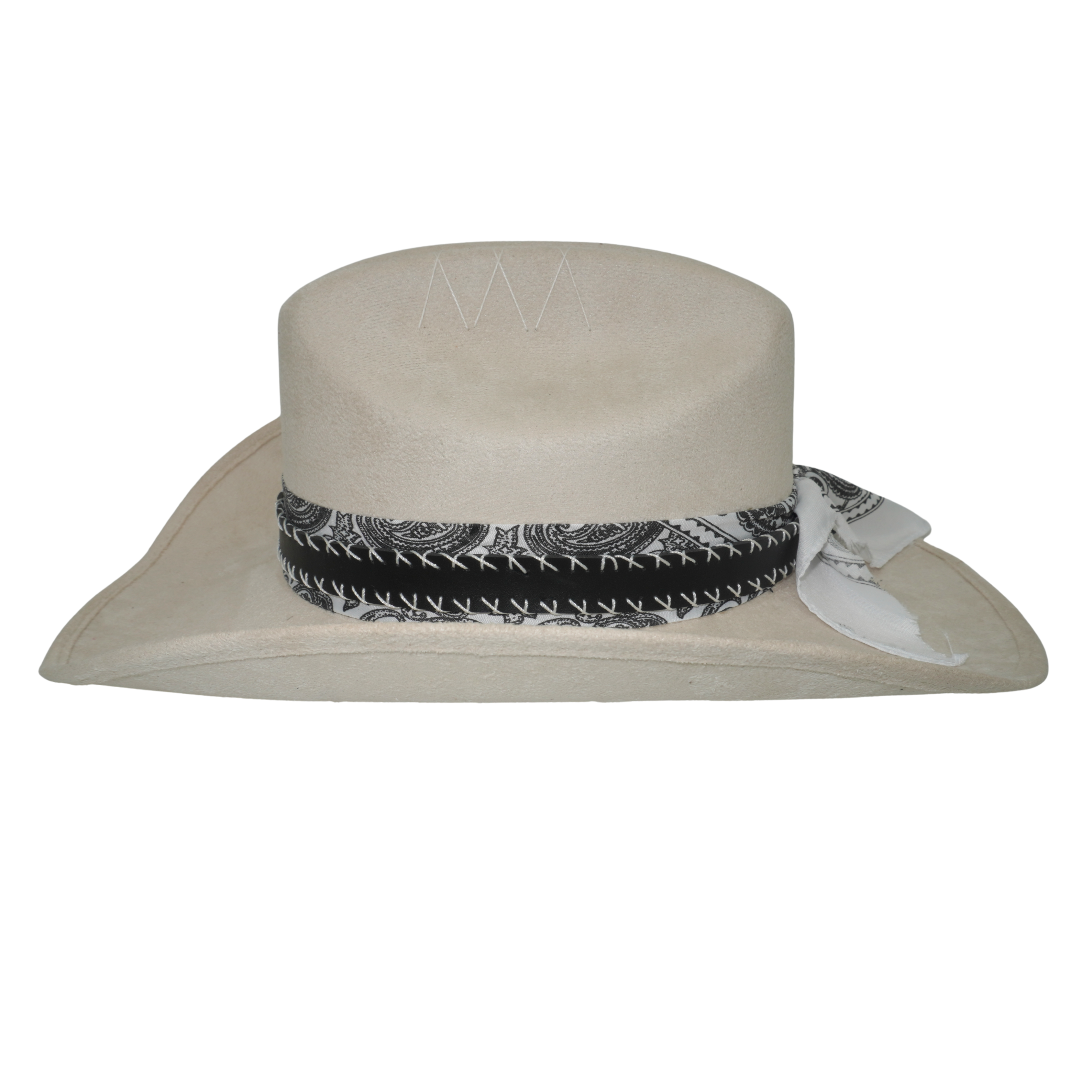 TEXANA WHITE SUEDE