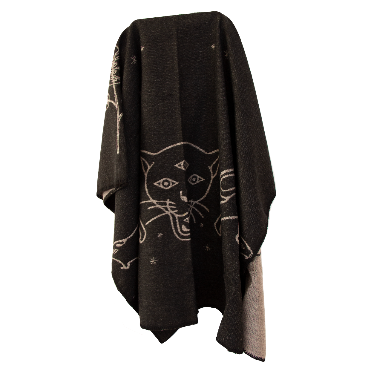 PONCHO VALLADOLID GRAY